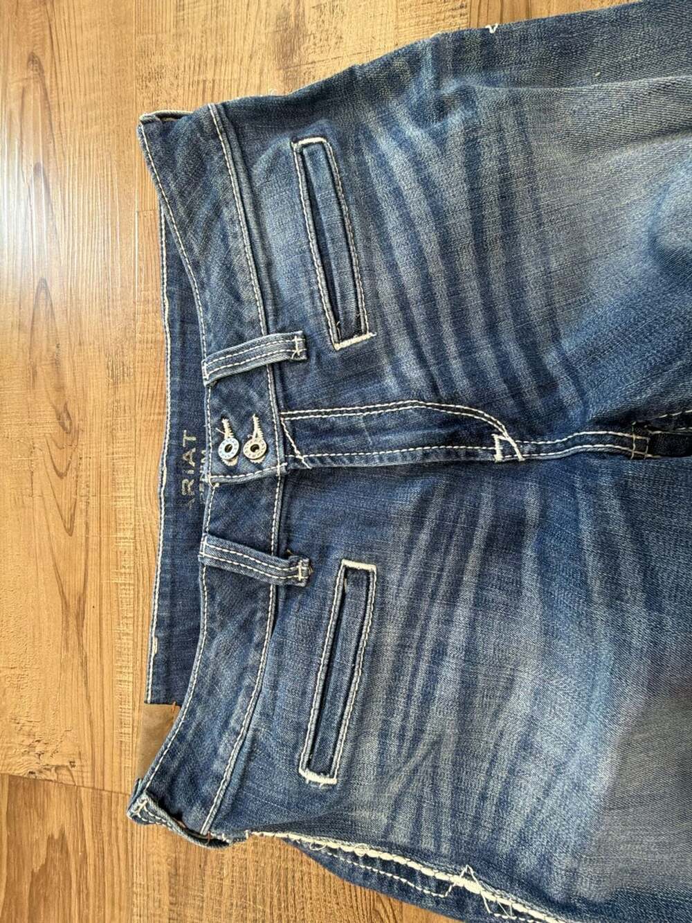 Ariat Women's Mid Rise Entwined Trouser Jeans 32L Western Rodeo - Picture 5 of 9